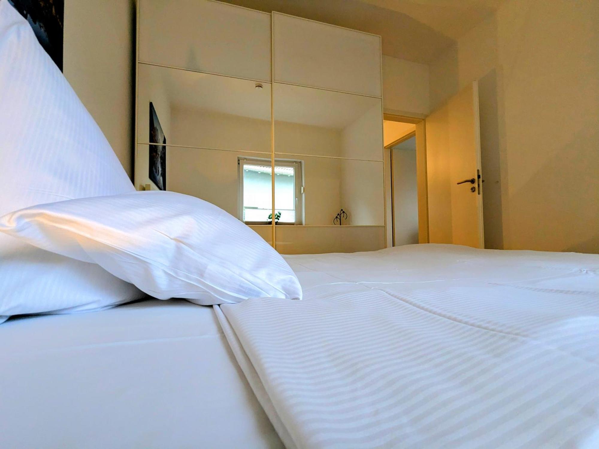 55Qm Messe Wohnung, Trade Fair, 6 Minuten Zur Messe Rheinstetten Eksteriør bilde